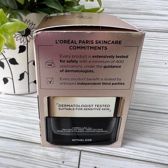 NEW L'OREAL Paris Age Perfect Cell Renewal Antiaging Night Moisturizer 1.7 oz - Picture 4 of 8